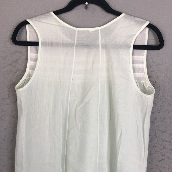 Vintage Nightgown Womens Small Mint Green Sheer Feminine Farmhouse Nightie - Picture 13 of 16